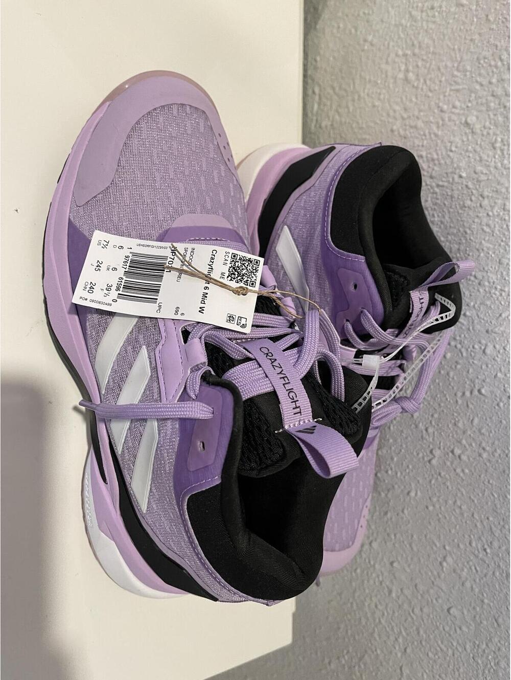 Adidas Crazyflight 6 Mid Women's Sport Shoes - New with Tags